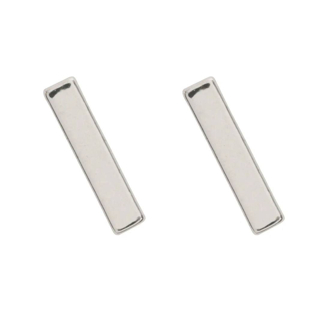 Loa - Small Bar Stud Earrings