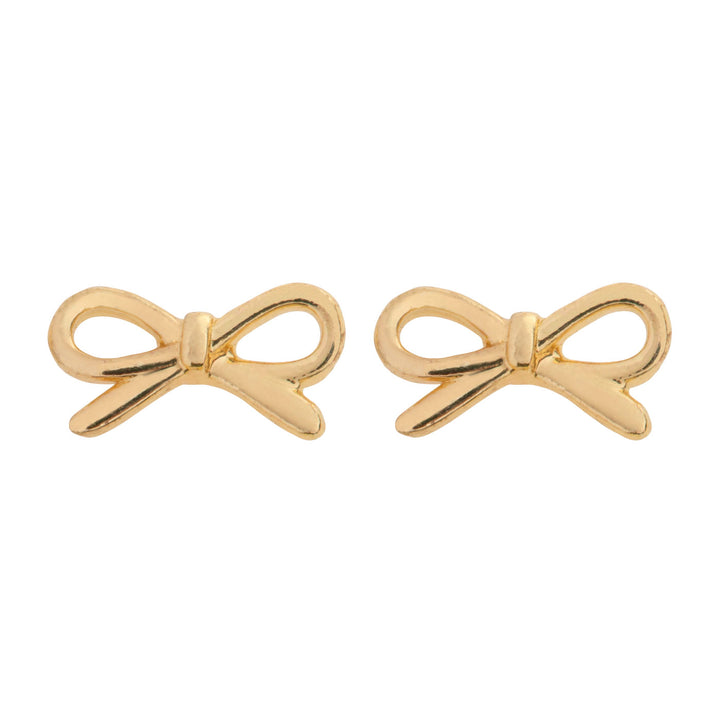 Juliette - Small Bow Stud Earrings