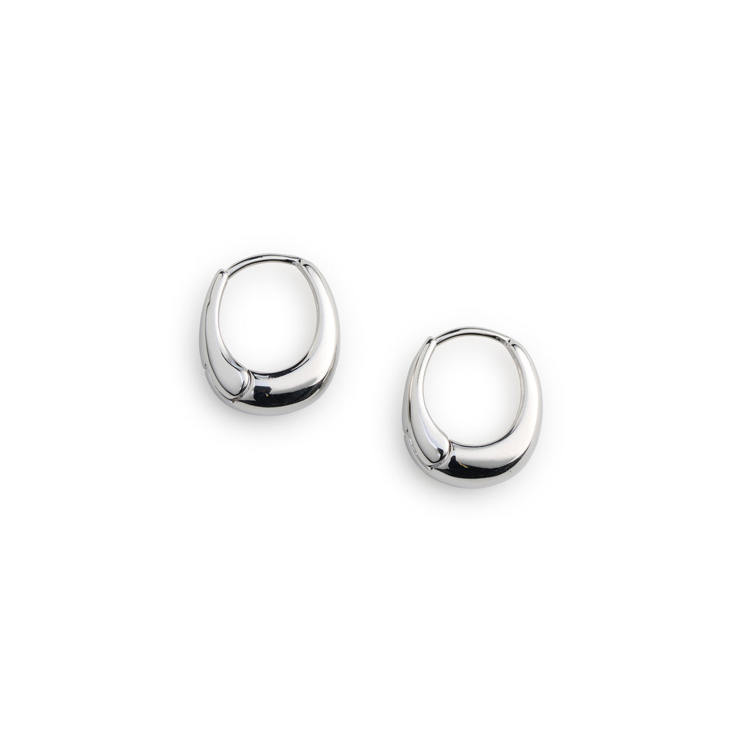 Hedvig - Classic Wide Hoop Earring Stainless Steel