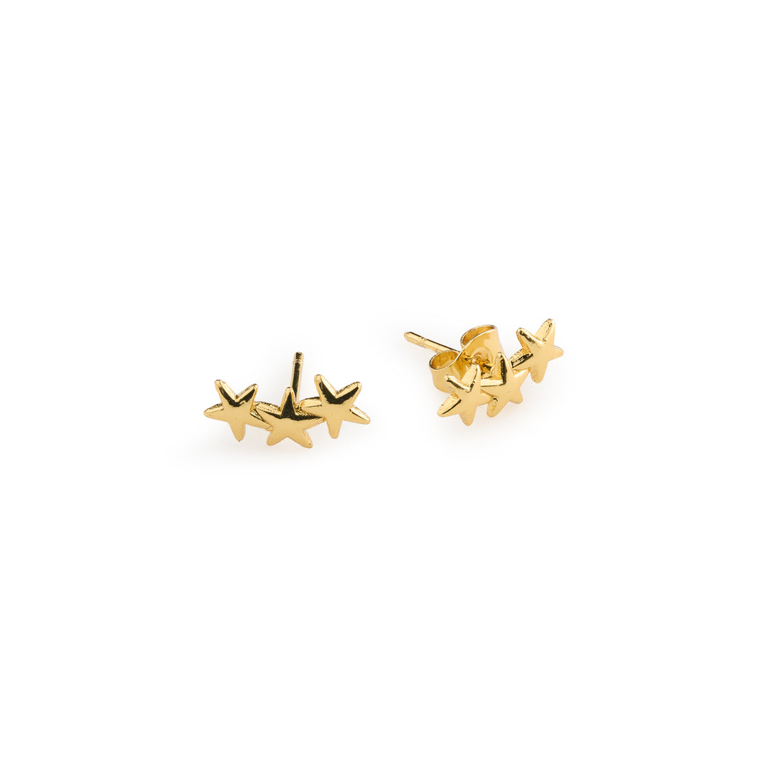 Skylar - Star Climber Earrings Mini Stainless Steel