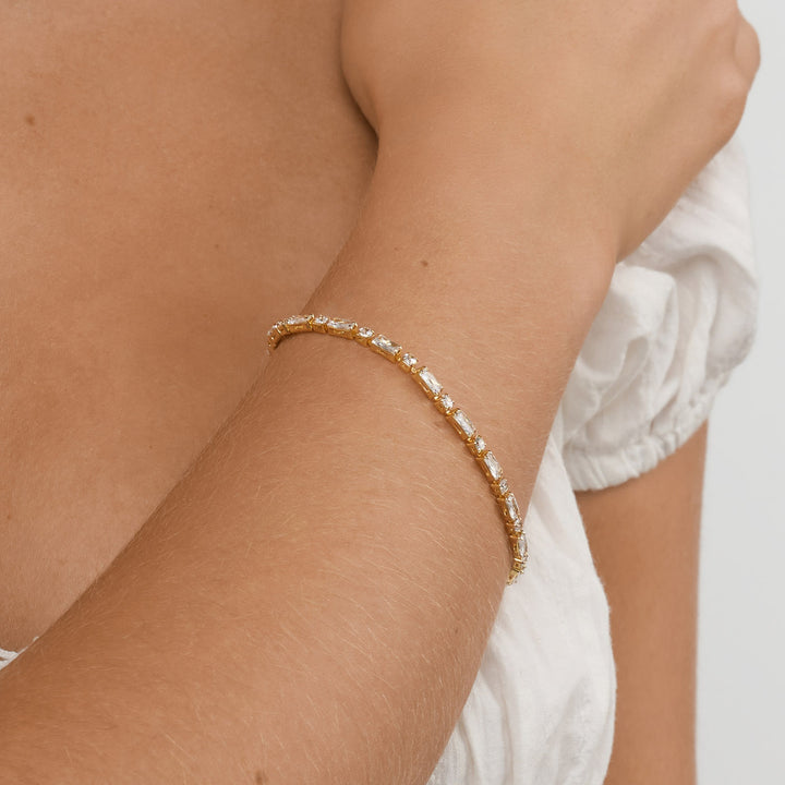 Serena - Crystal Tennis Bracelet