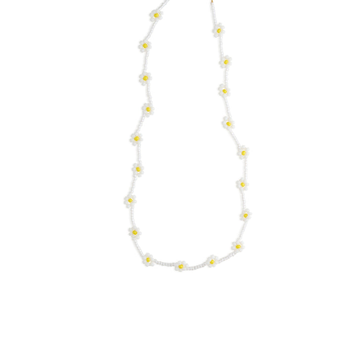 Lise - Flower Bead Necklace