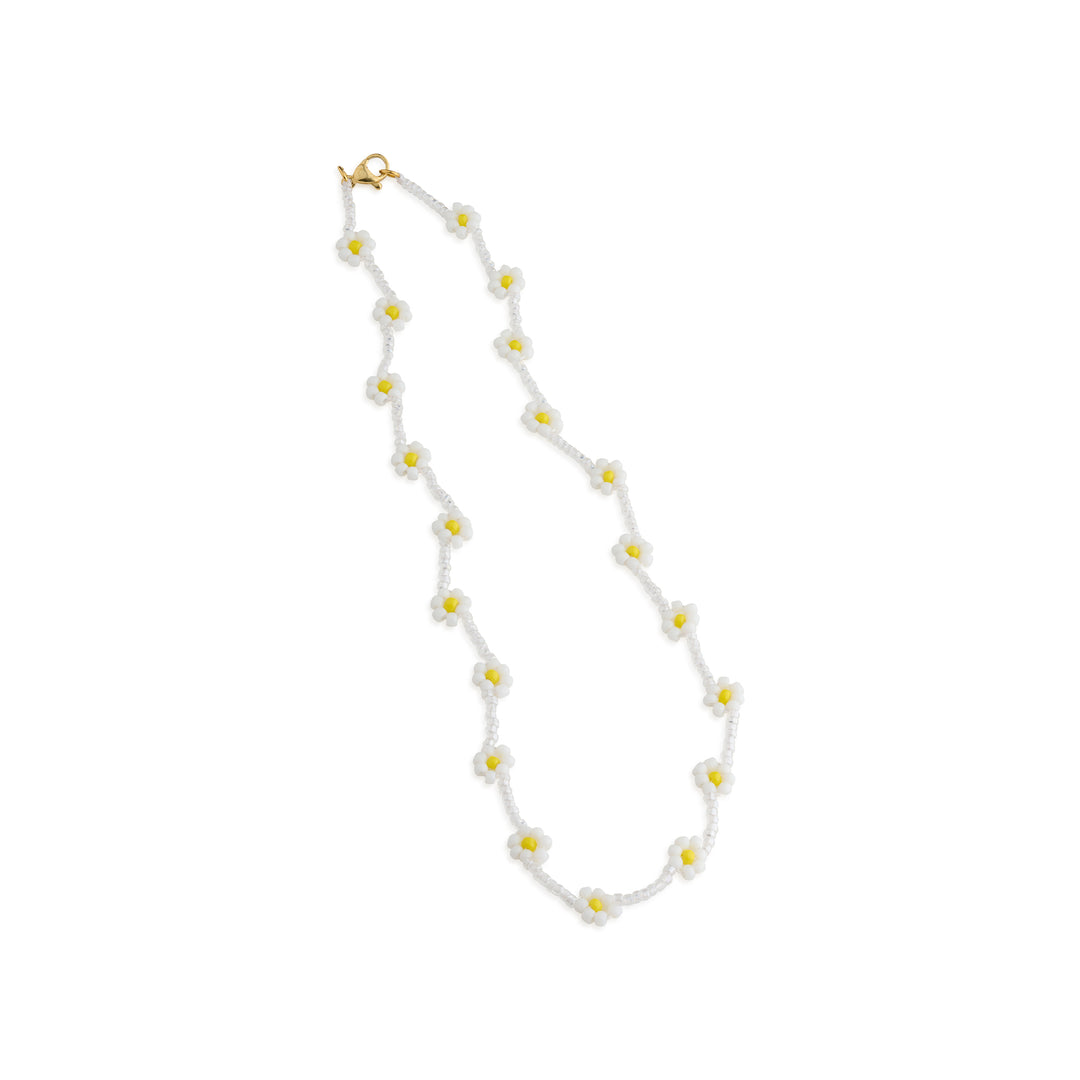 Lise - Flower Bead Necklace