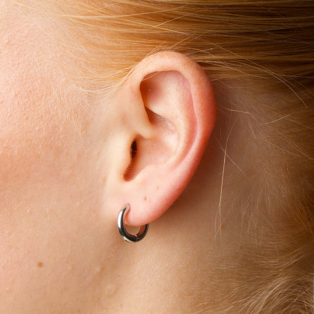 Hollie - Hoop Earrings 13mm Stainless Steel
