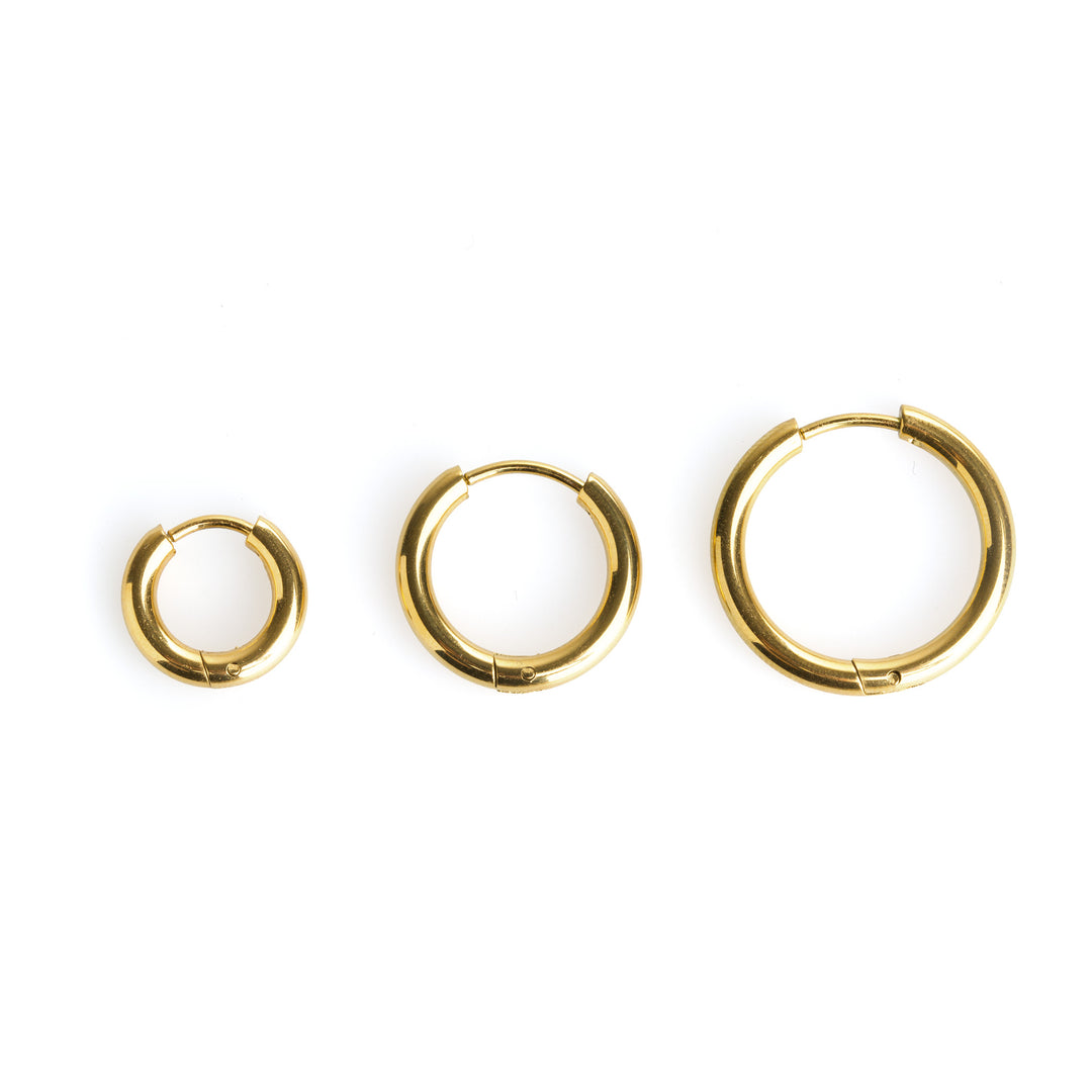 Hollie - Hoop Earrings 21mm Stainless Steel