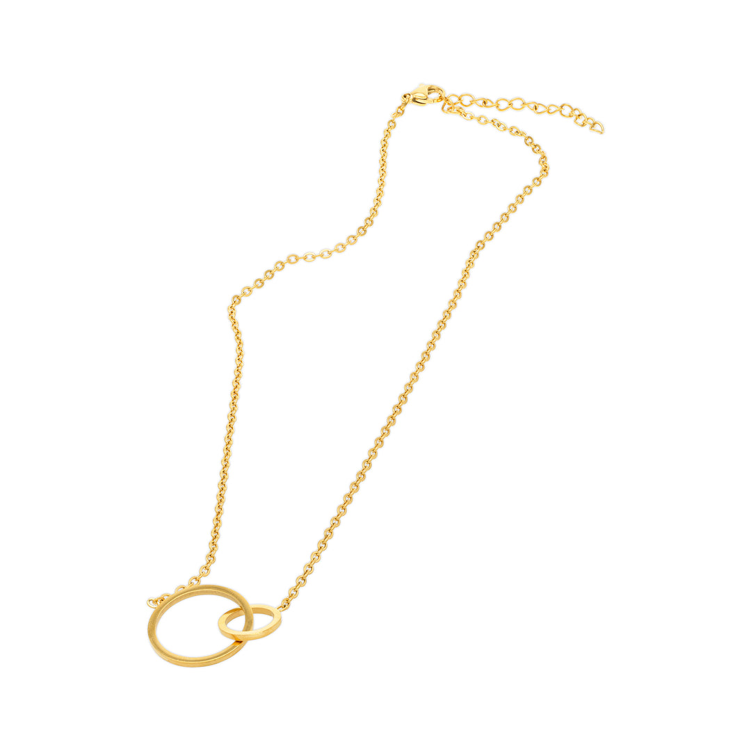 Triana - Circle Necklace Stainless Steel