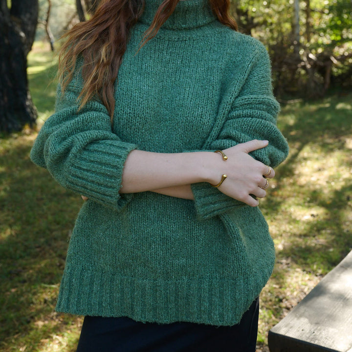 Petra - Open Bangle Bracelet Stainless Steel