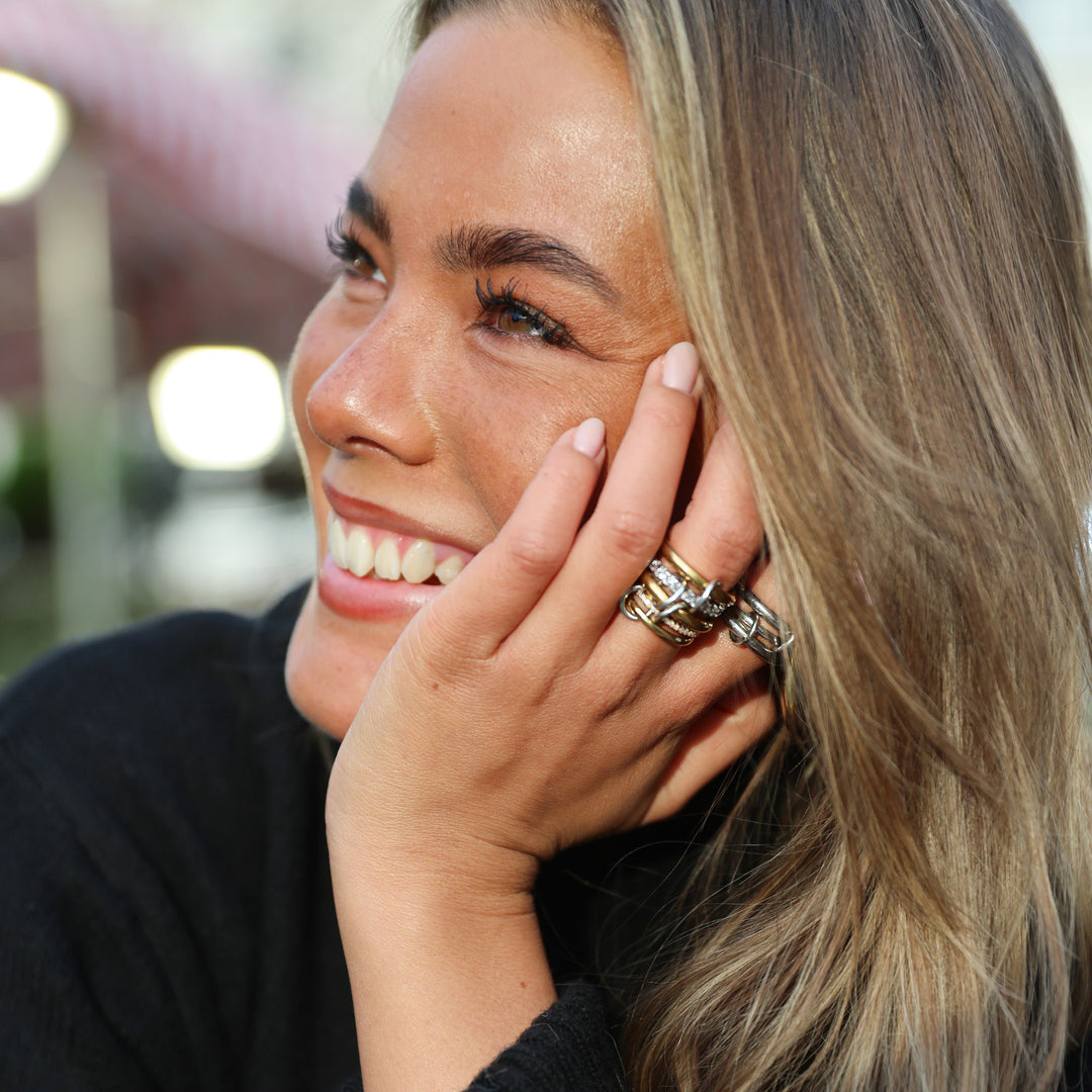 Kristina - Stacked Ring Luxe Stainless Steel