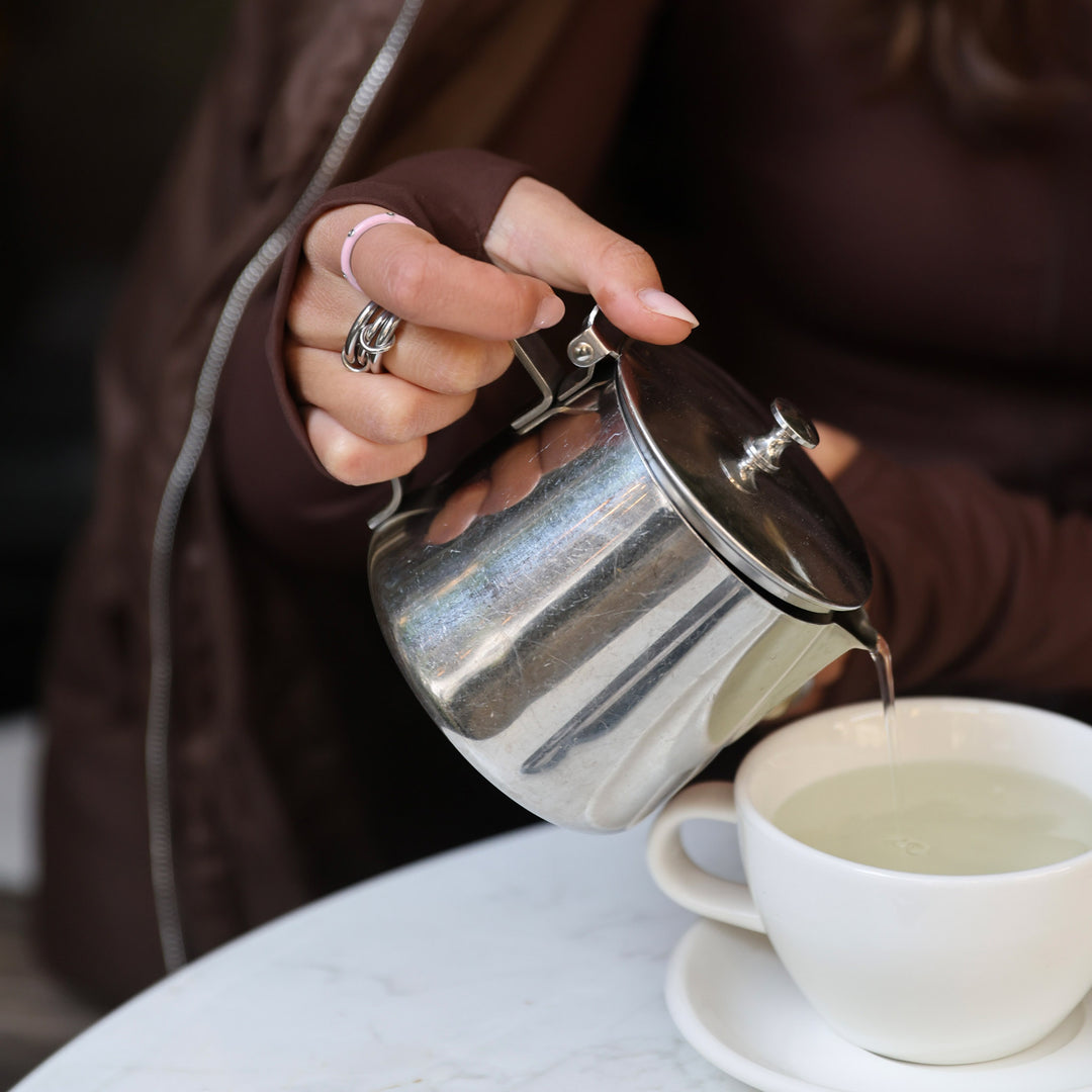Irene - Stacked Ring Sleek Stainless Steel