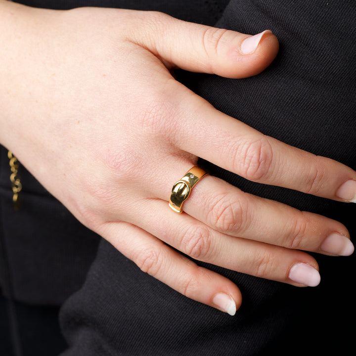 Ayla - Gold Ring Stainless Steel