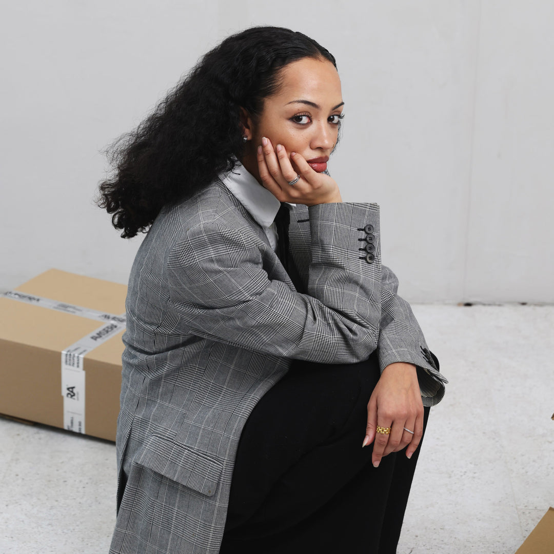 Maggie - Structure Ring Stainless Steel