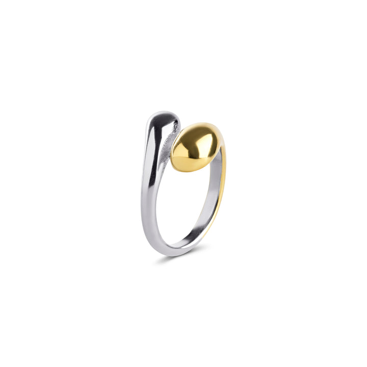 Ava - Mixed Metal Ring Stainless Steel