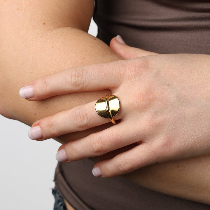 Jiselle - Statement Ring Stainless Steel