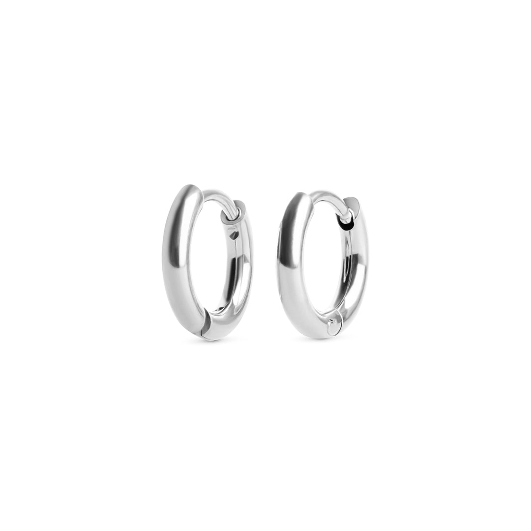 Kaja - Huggie Hoop Earrings Stainless Steel