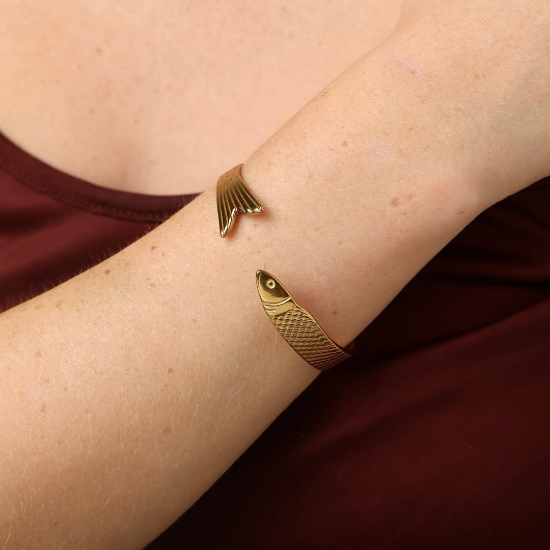 Erle - Visarmband van roestvrij staal