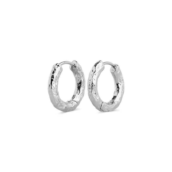 Hildur - Organic Hoop Earrings Stainless Steel