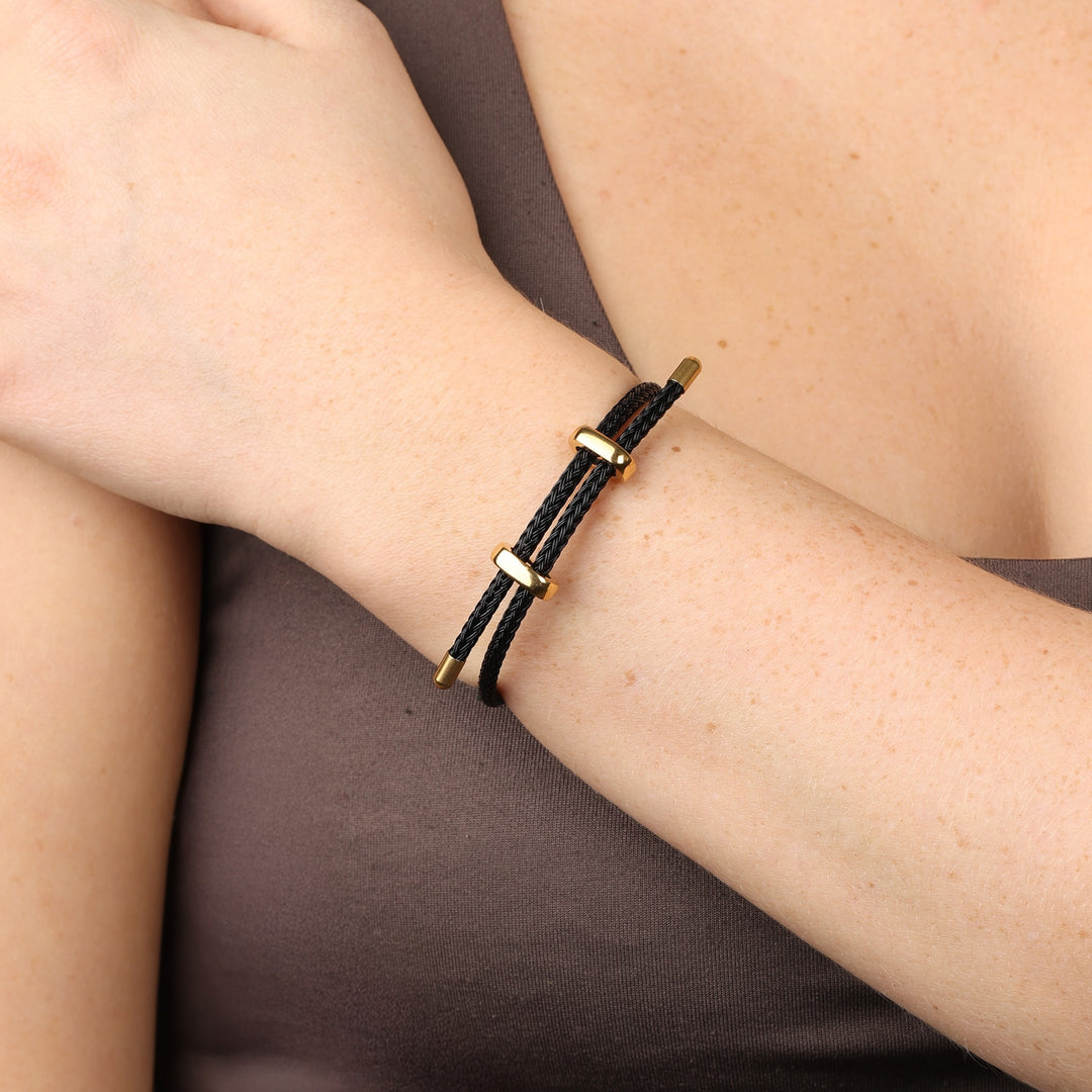 Cordelia - Rope Bracelet Stainless Steel