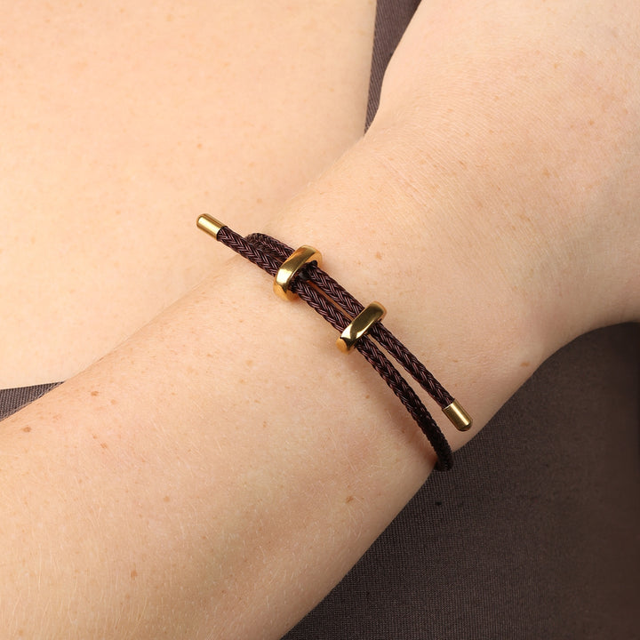 Cordelia - Rope Bracelet Stainless Steel