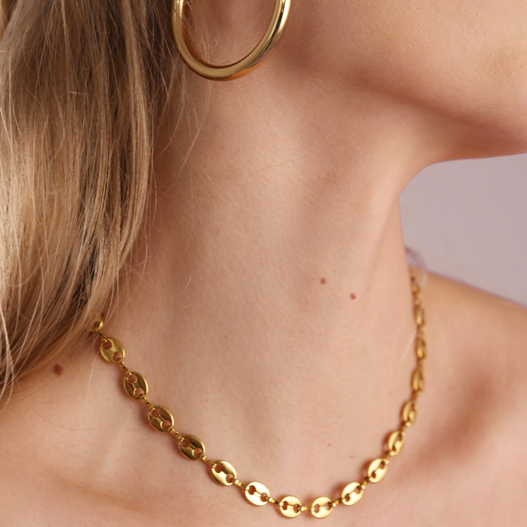 Amie - Link Chain Necklace Stainless Steel