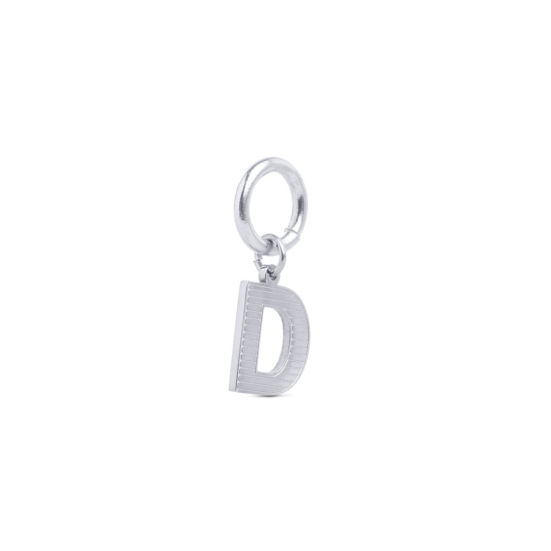 Sanya - Initial Charm Silber Edelstahl