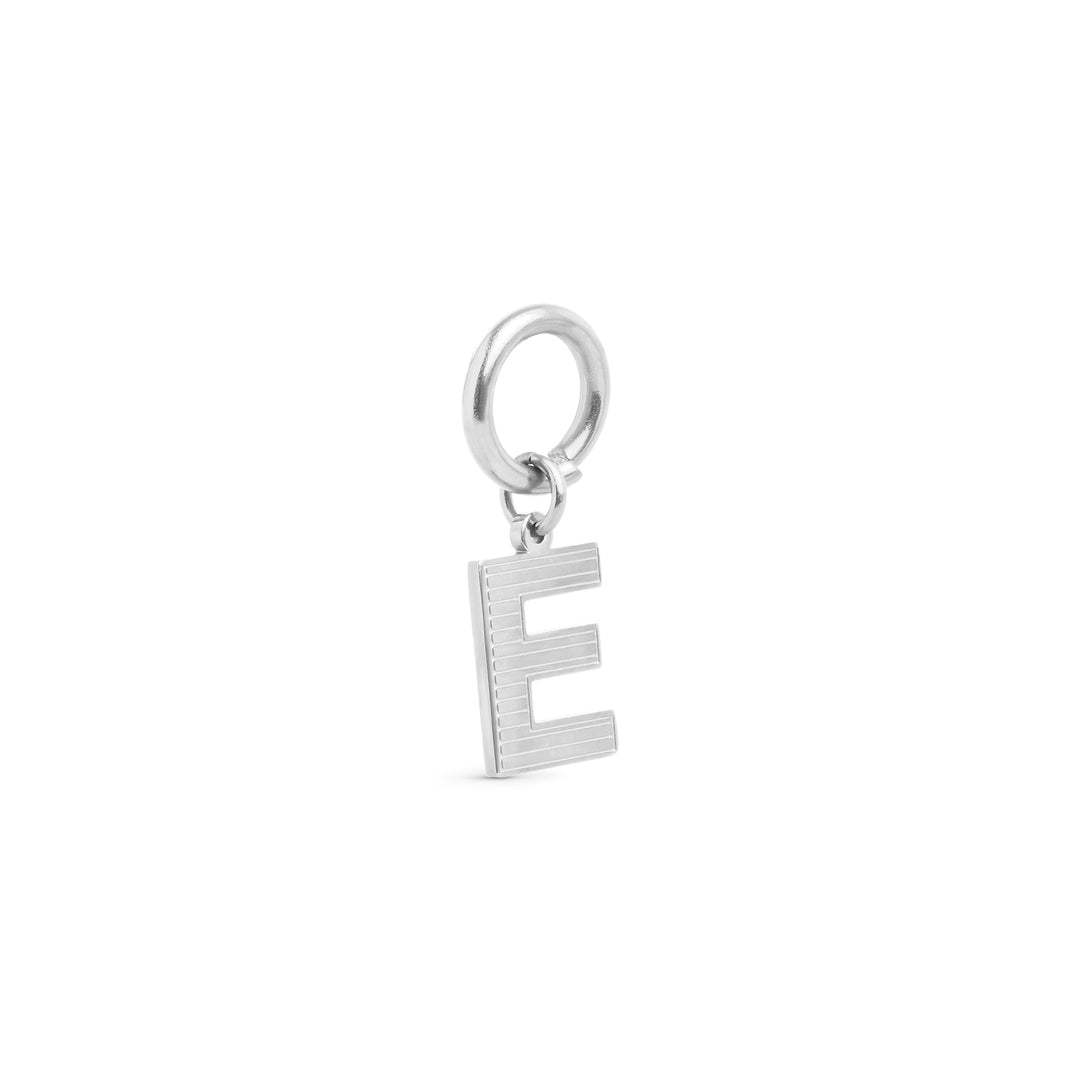 Sanya - Initial Charm Silber Edelstahl