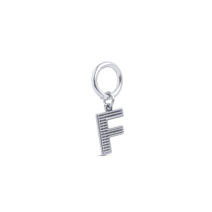 Sanya - Initial Charm Silber Edelstahl