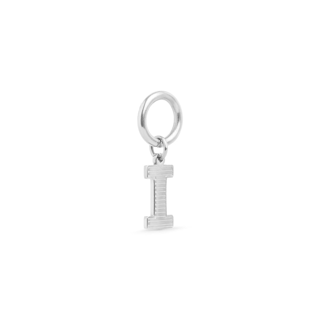 Sanya - Initial Charm Silber Edelstahl