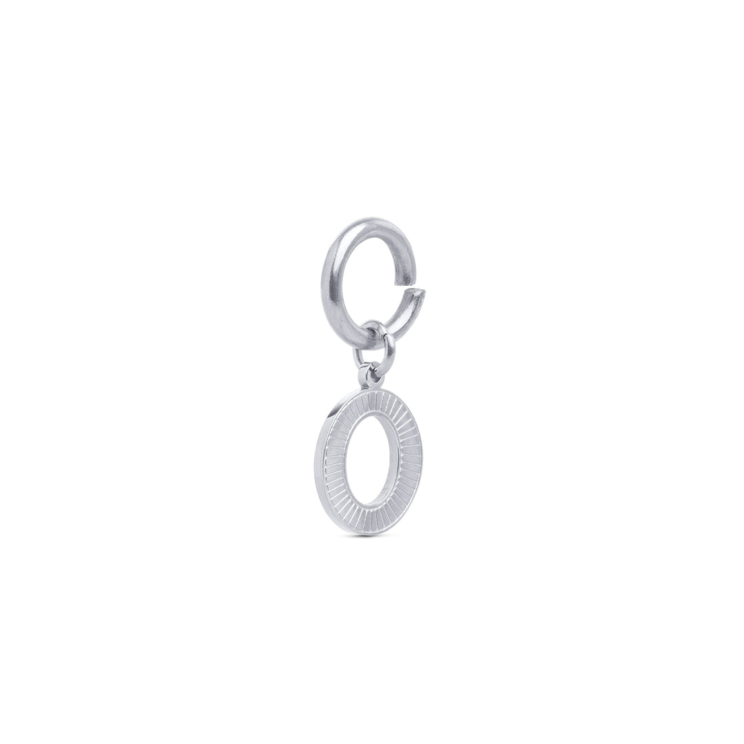 Sanya - Initial Charm Silber Edelstahl