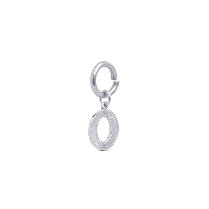 Sanya - Initial Charm Silber Edelstahl
