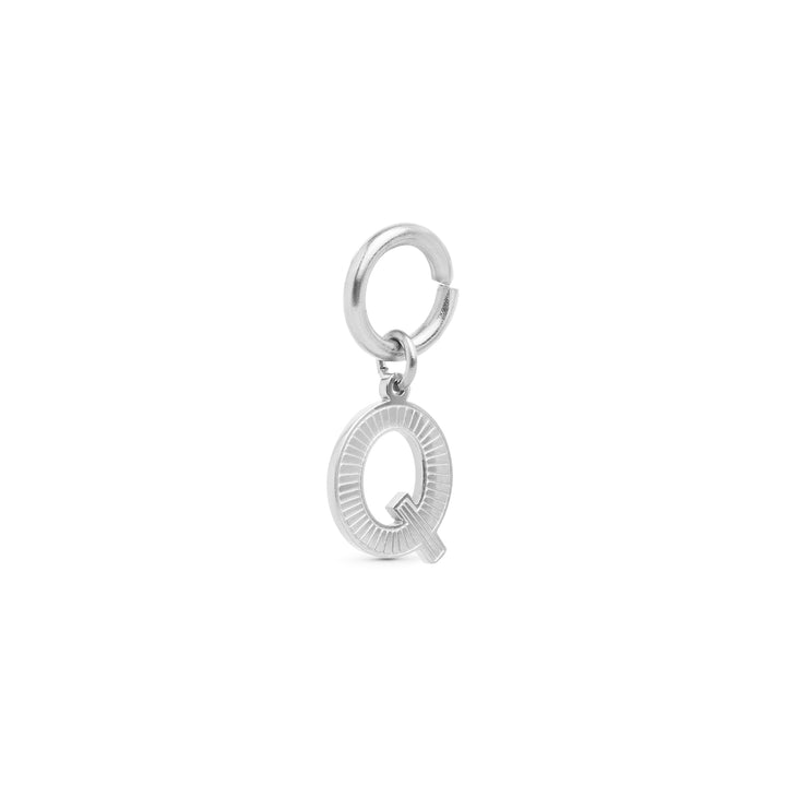 Sanya - Initial Charm Silber Edelstahl