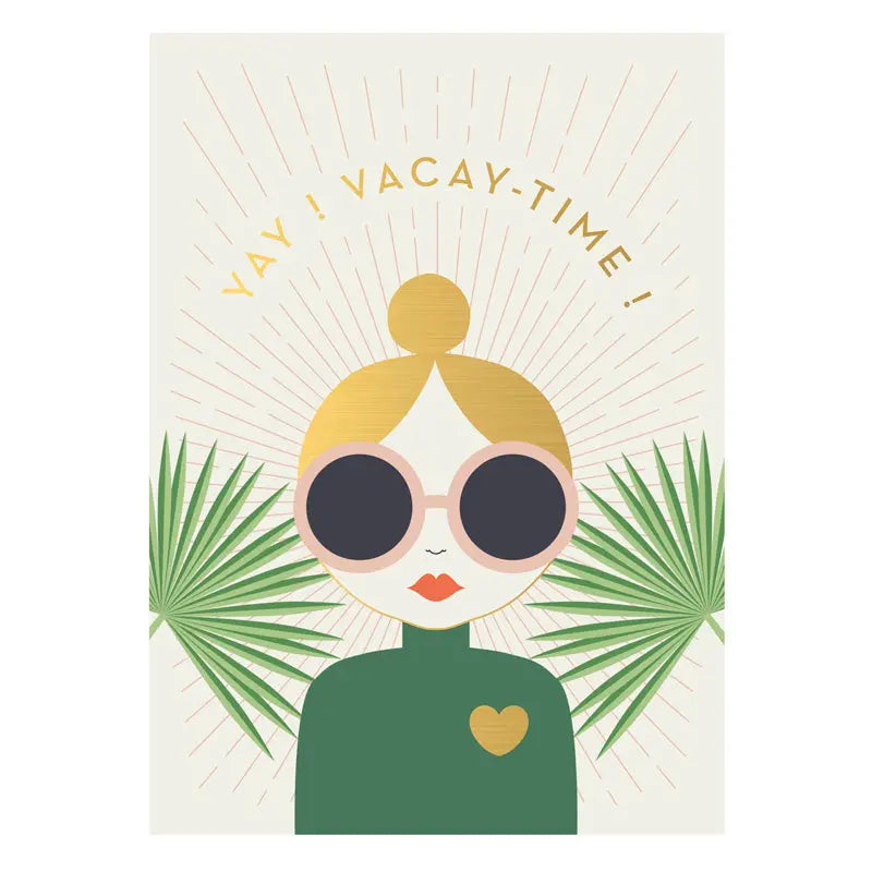 Yay! Vacay Postcard