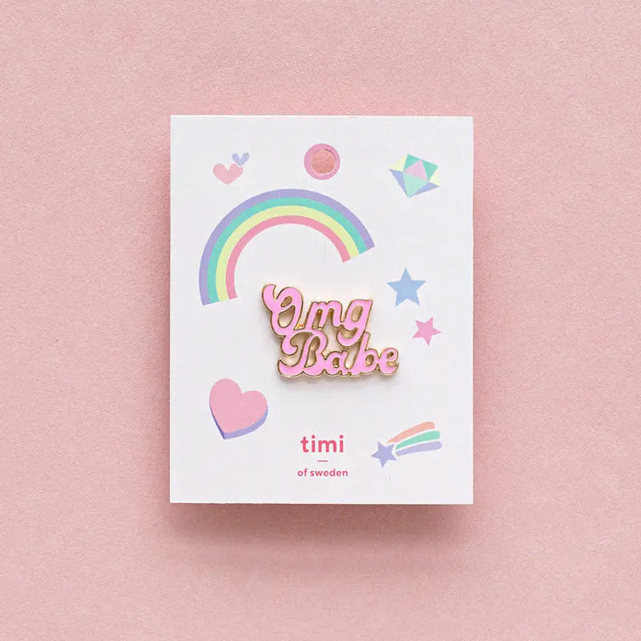 Enamel Pin OMG Babe