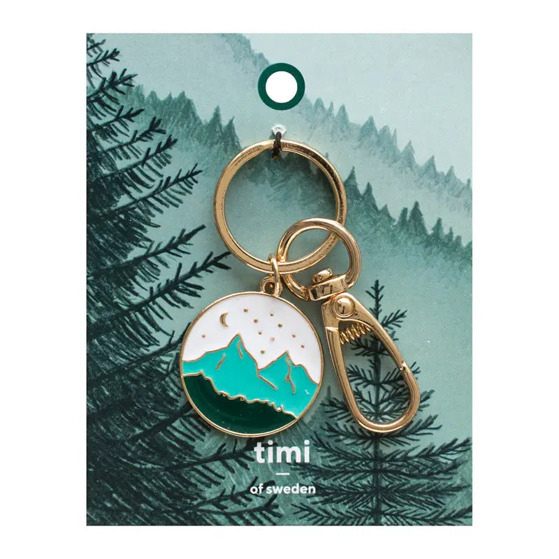 Mountains Keychain