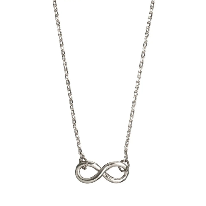 Infinity Necklace Silver