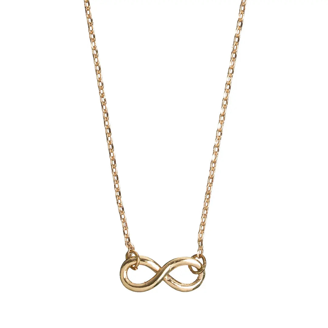 Infinity Necklace Gold