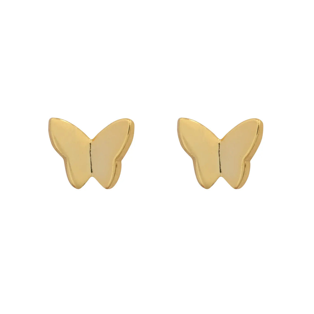 Liza - Mini Butterfly Stud Earrings