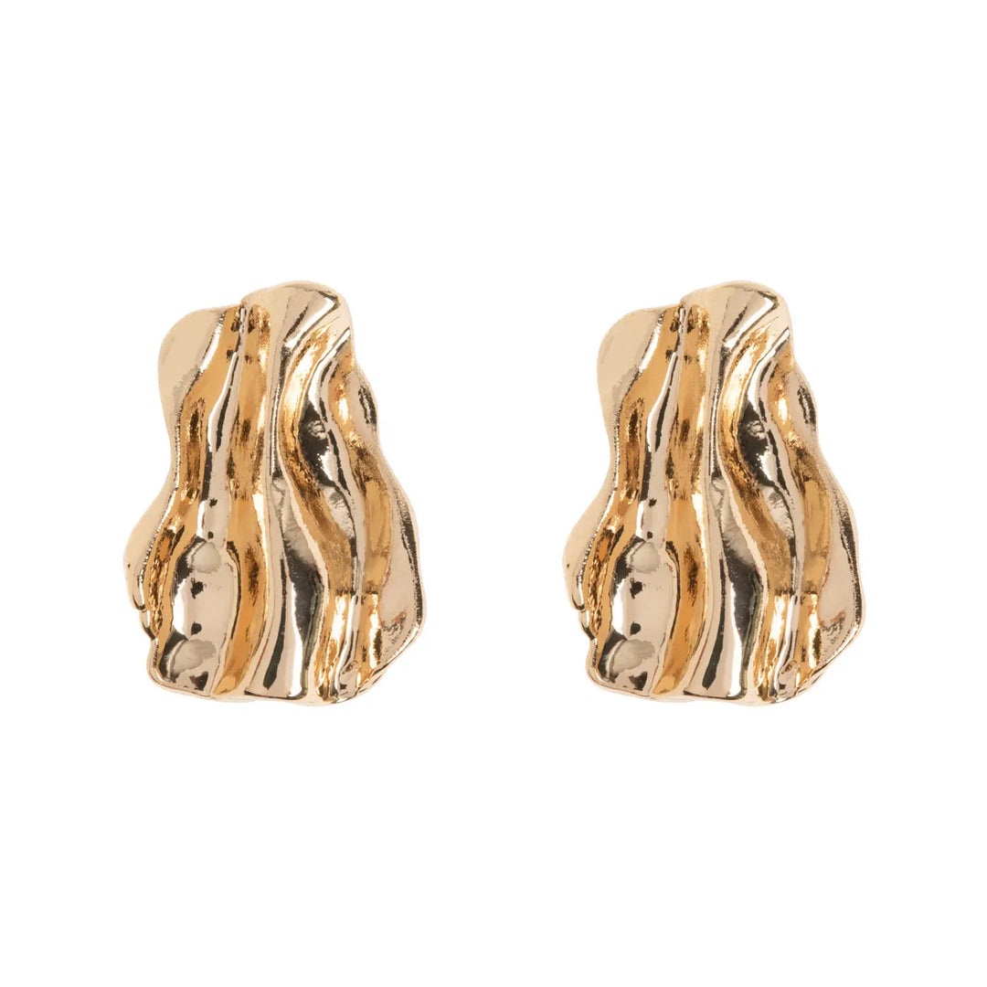 Elsie - Elegant Texture Stud Earrings