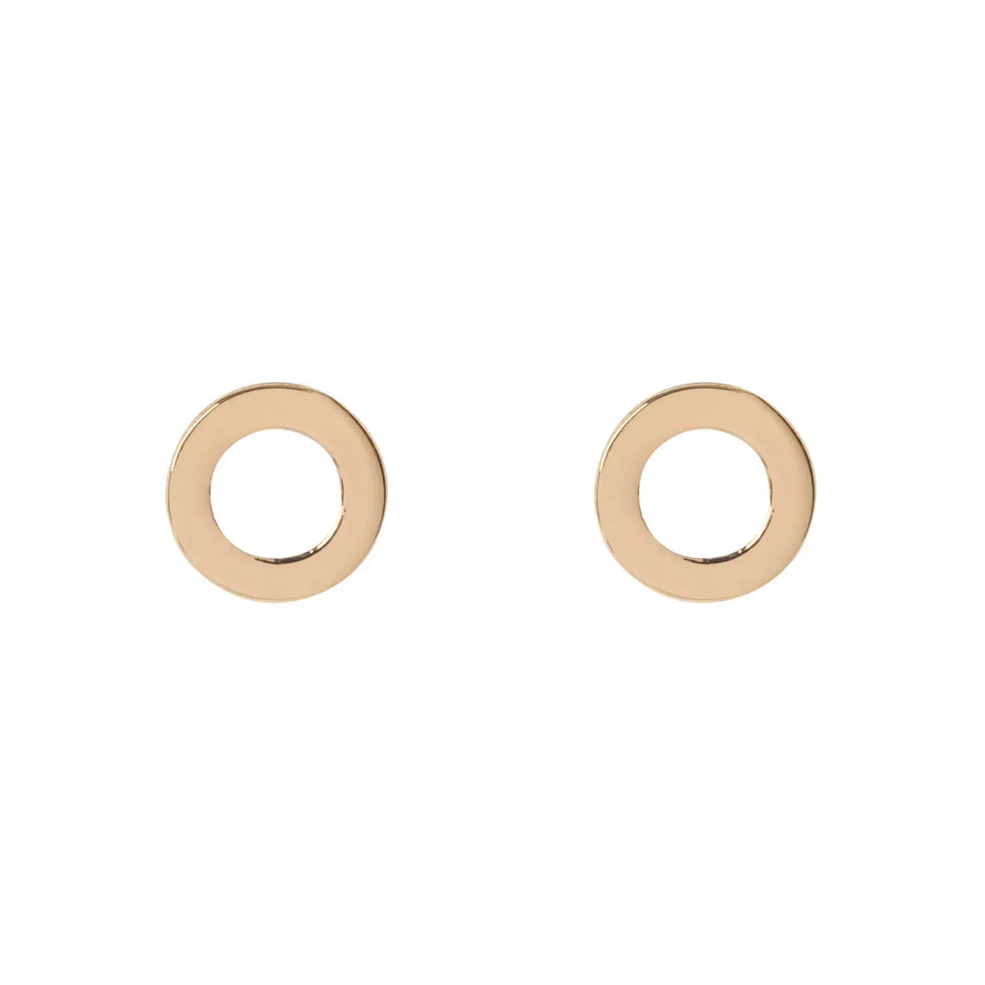 Emma - Small Circles Stud Earrings