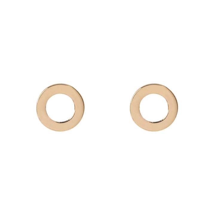 Emma - Small Circles Stud Earrings