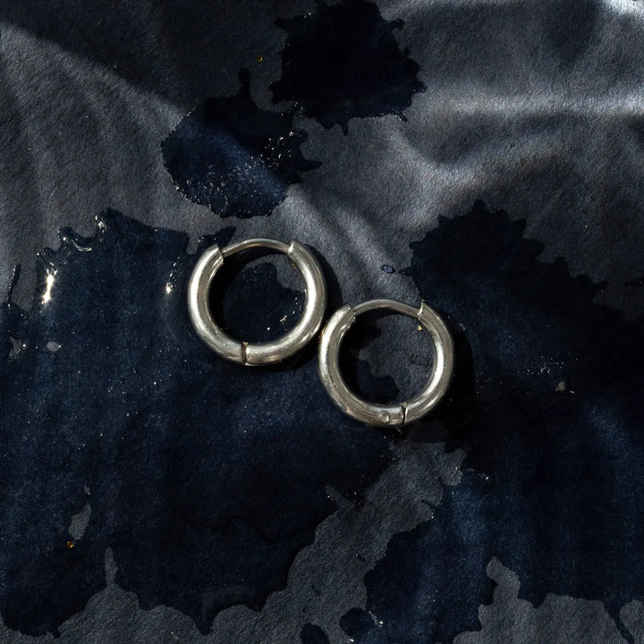 Harper - Hoop Earrings 12mm Stainless Steel Timi of Sweden